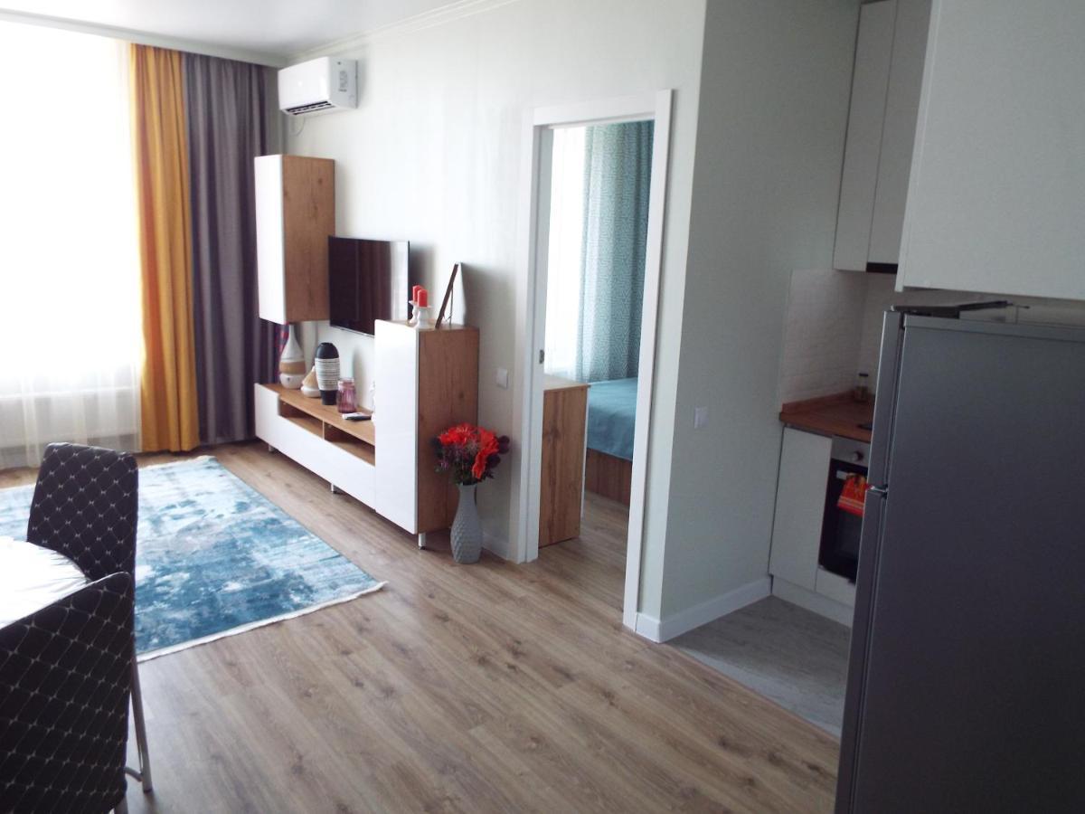 Esil Plaza Apartment Astana Buitenkant foto